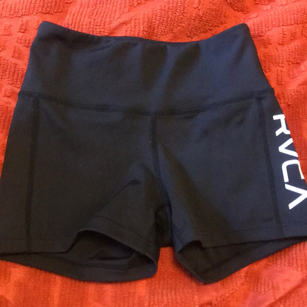 RVCA spandex shorts (xs)